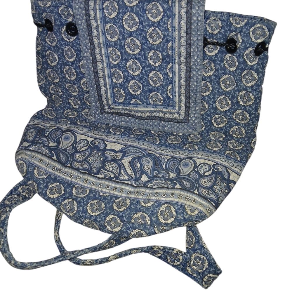 Vera Bradley Blue Paisley Tote